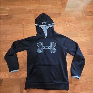 Under Armour Navy Hoodie with Gray Accents
